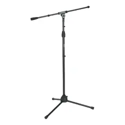 Gator Frameworks GFW-MIC-2010 Tripod Boomlu Mikrofon Standı (Standart Twist Clutch) - 1