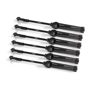 Gator Frameworks GFW-MIC-6PACKBG Taşıma Çantalı 6’lı Boom Mikrofon Standı Seti - 2