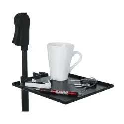 Gator Frameworks GFW-SHELF0909 Kelepçeli Mikrofon Standı Aksesuar Rafı - 1