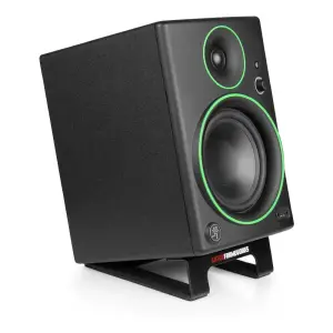 Gator Frameworks GFW-SPKSTMNDSK-WDG Masaüstü Hoparlör Eğim Standı (Çift) - 1