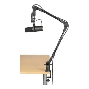 Gator Frameworks GFWMICBCBM0500 İnce Profilli Masaüstü Yayın / Podcast Mikrofon Boom Kolu - 1