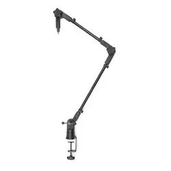 Gator Frameworks GFWMICBCBM0500 İnce Profilli Masaüstü Yayın / Podcast Mikrofon Boom Kolu - 6
