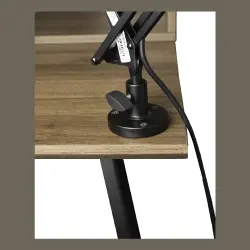 Gator Frameworks GFWMICBCBM1000 Masaüstü Yayın / Podcast Mikrofon Boom Standı - 2