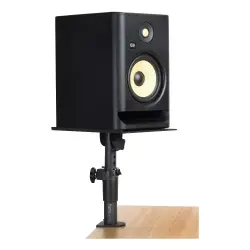 Gator Frameworks GFWSPKSTMNDSKCMP Kelepçeli Ayarlanabilir Stüdyo Monitör Standı - 1