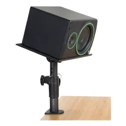 Gator Frameworks GFWSPKSTMNDSKCMP Kelepçeli Ayarlanabilir Stüdyo Monitör Standı - 4