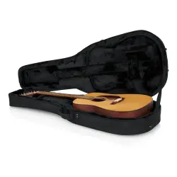 Gator Frameworks GL-DREAD-12 12 Telli Dreadnought Akustik Gitar İçin Hafif Korumalı Kılıf (Hardcase–Gig Bag Hibrit) - 1