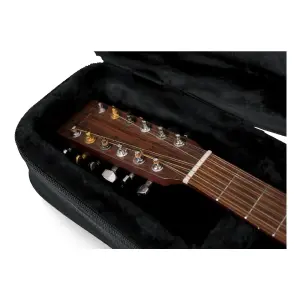 Gator Frameworks GL-DREAD-12 12 Telli Dreadnought Akustik Gitar İçin Hafif Korumalı Kılıf (Hardcase–Gig Bag Hibrit) - 4
