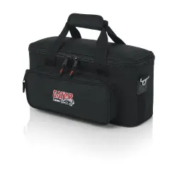 Gator Frameworks GM-12B 12 Mikrofon Taşıma Çantası (Korumalı, Aksesuar Bölmeli) - 3