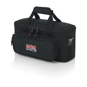 Gator Frameworks GM-12B 12 Mikrofon Taşıma Çantası (Korumalı, Aksesuar Bölmeli) - 3