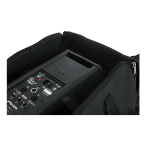 Gator Frameworks GPA-712LG 12 inç Büyük Kasa Hoparlörler İçin Tekerlekli Hoparlör Taşıma Çantası - 9