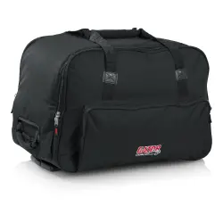 Gator Frameworks GPA-712SM 12 inç Küçük Kasa Hoparlörler İçin Tekerlekli Taşıma Çantası - 1