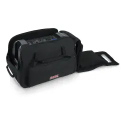 Gator Frameworks GPA-712SM 12 inç Küçük Kasa Hoparlörler İçin Tekerlekli Taşıma Çantası - 2