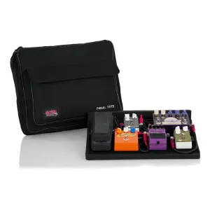 Gator Frameworks GPT-BLACK Taşıma Çantalı Ahşap Pedal Board - 1
