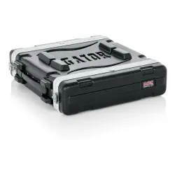 Gator Frameworks GR-2L 2U Standart Audio Rack Kabini (Ön / Arka Raylı, Kilitli) - 1