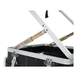 Gator Frameworks GRC-10X12 PU 10U Üst / 12U Yan Konsol Tipi Taşınabilir Audio Rack (Tekerlekli) - 4