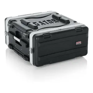 Gator Frameworks GRR-4L 4U Tekerlekli Audio Rack Kabini (Çekme Kollu, Ön / Arka Raylı, Kilitli) - 2