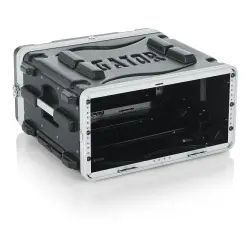 Gator Frameworks GRR-4L 4U Tekerlekli Audio Rack Kabini (Çekme Kollu, Ön / Arka Raylı, Kilitli) - 3