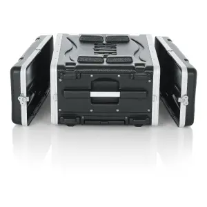 Gator Frameworks GRR-4L 4U Tekerlekli Audio Rack Kabini (Çekme Kollu, Ön / Arka Raylı, Kilitli) - 4