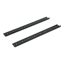 Gator Frameworks GRW-RACKRAIL-08U 8U 10-32 Dişli Rack Ray Seti - 3