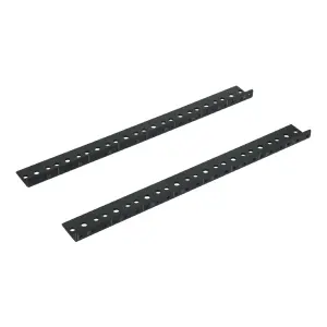 Gator Frameworks GRW-RACKRAIL-08U 8U 10-32 Dişli Rack Ray Seti - 3