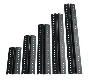 Gator Frameworks GRW-RACKRAIL-10U 10U Rack Ray Seti (10-32 Dişli) - 6