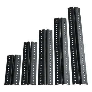 Gator Frameworks GRW-RACKRAIL-12U 12U Rack Ray Seti (10-32 Dişli) - 5