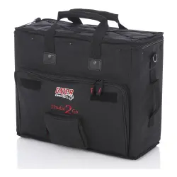 Gator Frameworks GSR-2U Laptop Bölmeli 2U Rack Taşıma Çantası - 2