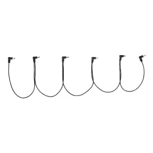 Gator Frameworks GTR-PWR-DC5M 5 Çıkışlı Erkek Daisy Chain Pedal Güç Kablosu - 2