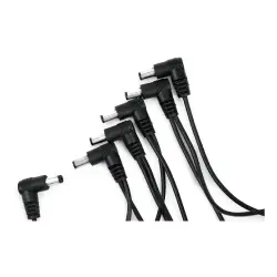 Gator Frameworks GTR-PWR-DC5M 5 Çıkışlı Erkek Daisy Chain Pedal Güç Kablosu - 3