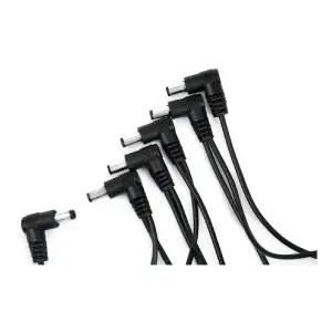Gator Frameworks GTR-PWR-DC5M 5 Çıkışlı Erkek Daisy Chain Pedal Güç Kablosu - 3