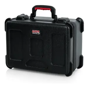 Gator Frameworks GTSA-MIC15 15 Adet Kablolu Mikrofon İçin TSA Kilitli ATA Molded Taşıma Çantası - 5