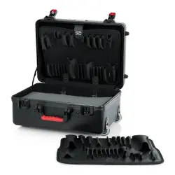 Gator Frameworks GTSA-UTLPLT1813 ATA TSA Sert Kalıplı Alet ve Ekipman Taşıma Çantası - 1