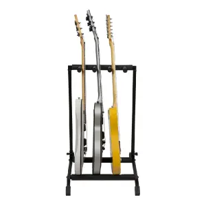 Gator Frameworks Rok-It RI-GTR-RACK3 3’lü Katlanabilir Gitar Standı (Rack) - 2