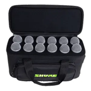 Gator Frameworks SH-MICBAG12 12 Adet Mikrofon Taşıma Çantası - 13