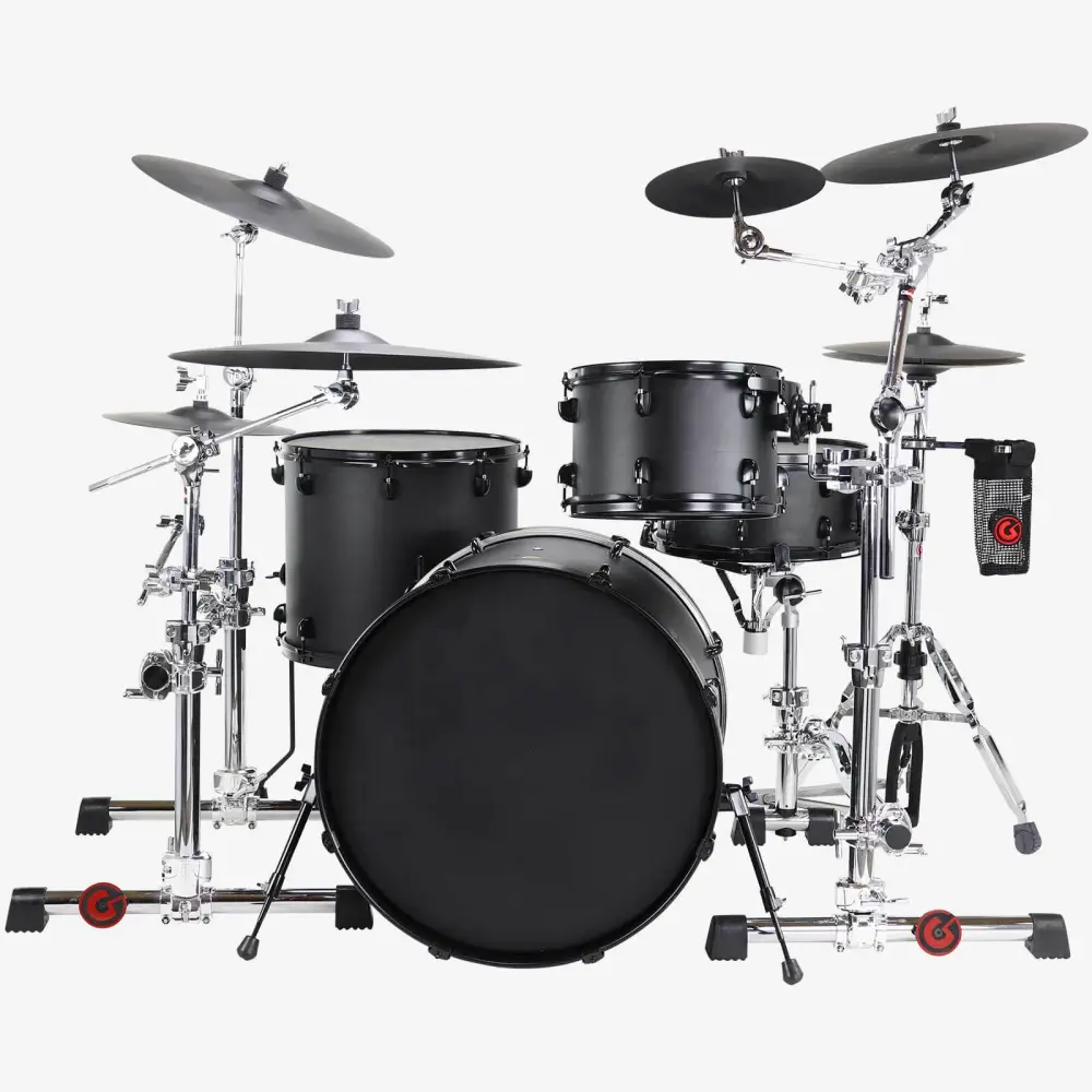 Gibraltar GSVMS-KIT Stealth Drum Rack Vertical Mount System with Chrome Clamps, Tom Holder and Snare Stand - 3