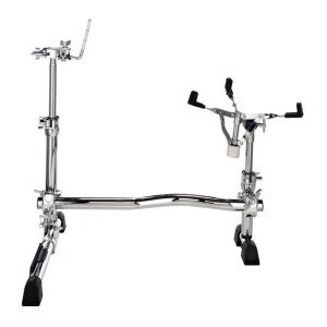 Gibraltar GSVMS-KIT Stealth Drum Rack Vertical Mount System with Chrome Clamps, Tom Holder and Snare Stand - Gibraltar