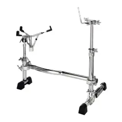 Gibraltar GSVMS-KIT Stealth Drum Rack Vertical Mount System with Chrome Clamps, Tom Holder and Snare Stand - 3