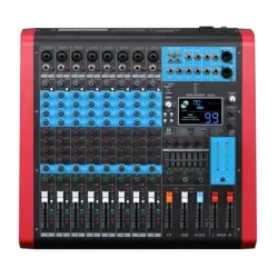 Globe Acoustic GM84FX 8 Kanal 99 DSP Efektli Bluetooth USB Mikser - Globe Acoustic