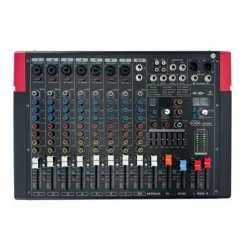 Globe Acoustic GPM7008 9 Kanal 800W 99 DSP Efektli Bluetooth USB Power Mikser - Globe Acoustic