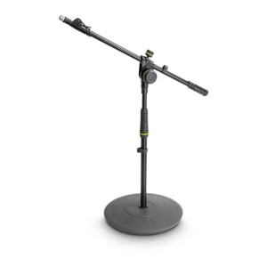 Gravity MS 2222 B – Kısa Bom Kollu Dairesel Tabanlı Mikrofon Standı - Gravity