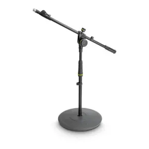 Gravity MS 2222 B – Kısa Bom Kollu Dairesel Tabanlı Mikrofon Standı - 1