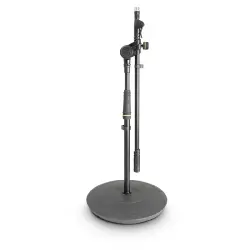 Gravity MS 2222 B – Kısa Bom Kollu Dairesel Tabanlı Mikrofon Standı - 2