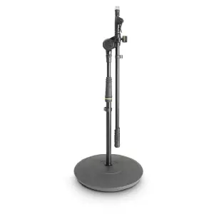 Gravity MS 2222 B – Kısa Bom Kollu Dairesel Tabanlı Mikrofon Standı - 2