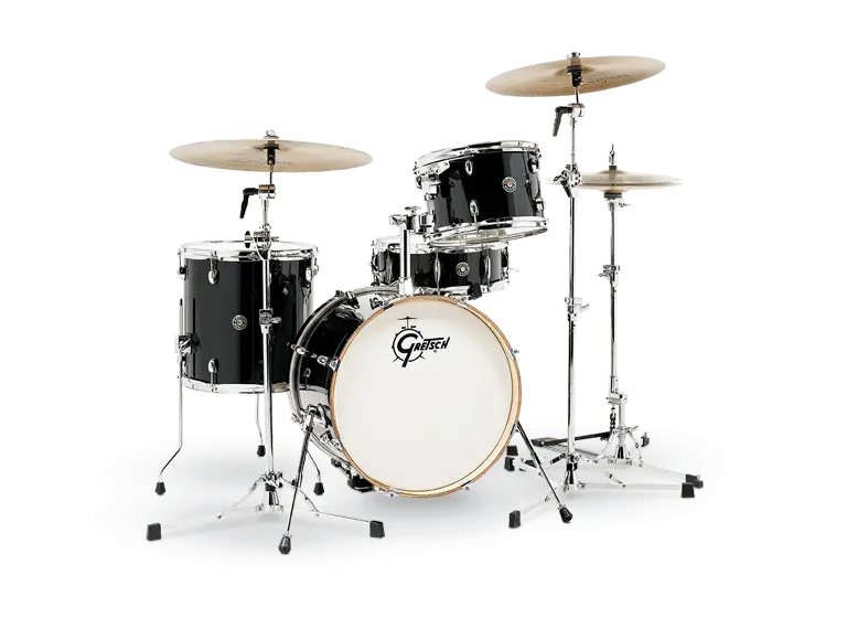 Gretsch CT1-J484-PB Catalina Club Jazz 4 Parça 18 inç Akustik Davul Seti (Piano Black) - Gretsch