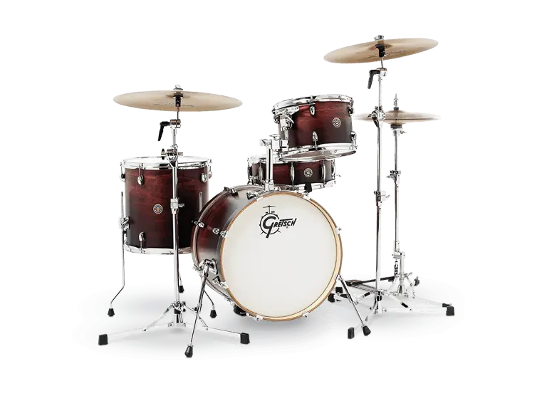 Gretsch CT1-J484-SAF Catalina Club Jazz 4 Parça 18 inç Akustik Davul Seti (Satin Antique Fade) - Gretsch