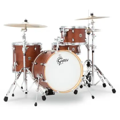 Gretsch CT1-J484-SWG Catalina Club Jazz 4 Parça 18 inç Akustik Davul Seti (Satin Walnut Gaze) - Gretsch