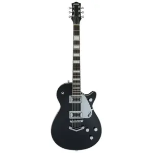 Gretsch G5220 Electromatic Jet Siyah Ceviz Klavye BroadTron Manyetikler V Stoptail Black Elektro Gitar - 1