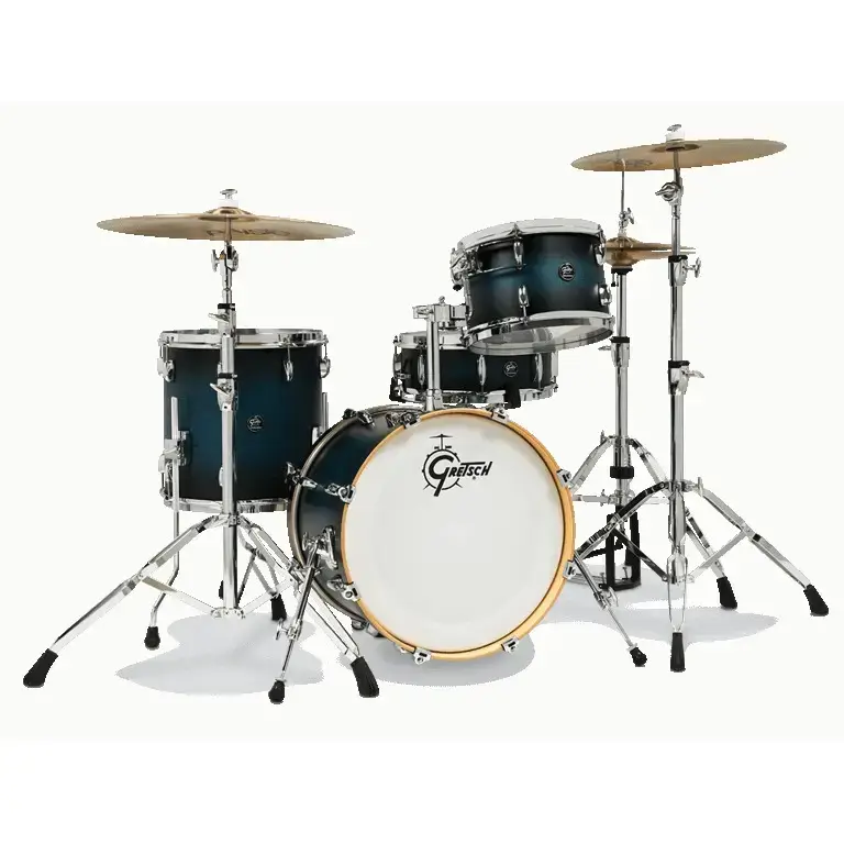 Gretsch Renown 4 Parça Akustik Davul (Antique Blue Burst) - Gretsch