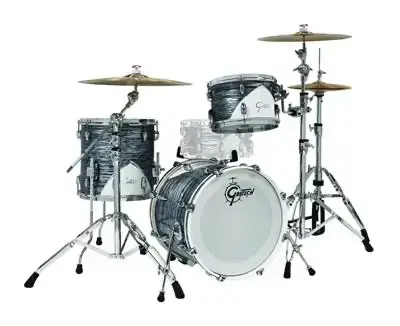Gretsch RN57-J483V-SOP - Renown 57 - 3-Pcs Drumset In In Silver Oyster Pearl / White Finish - 1