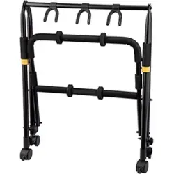 Hercules GS523B PLUS 3-Enstürman Tekerlekli Gitar Rack - 3